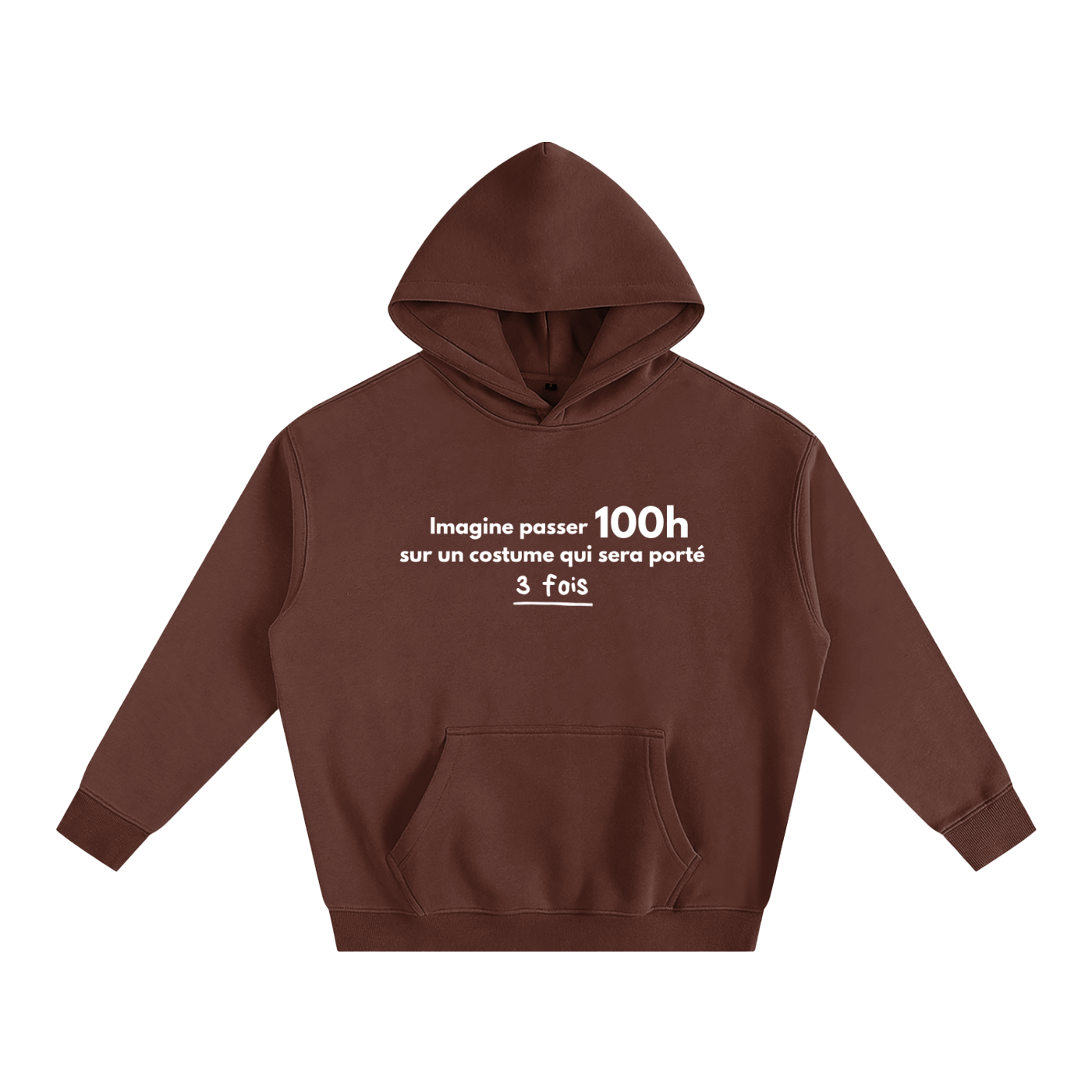 Imagine passer 100h sur un costume qui sera porté 3 fois