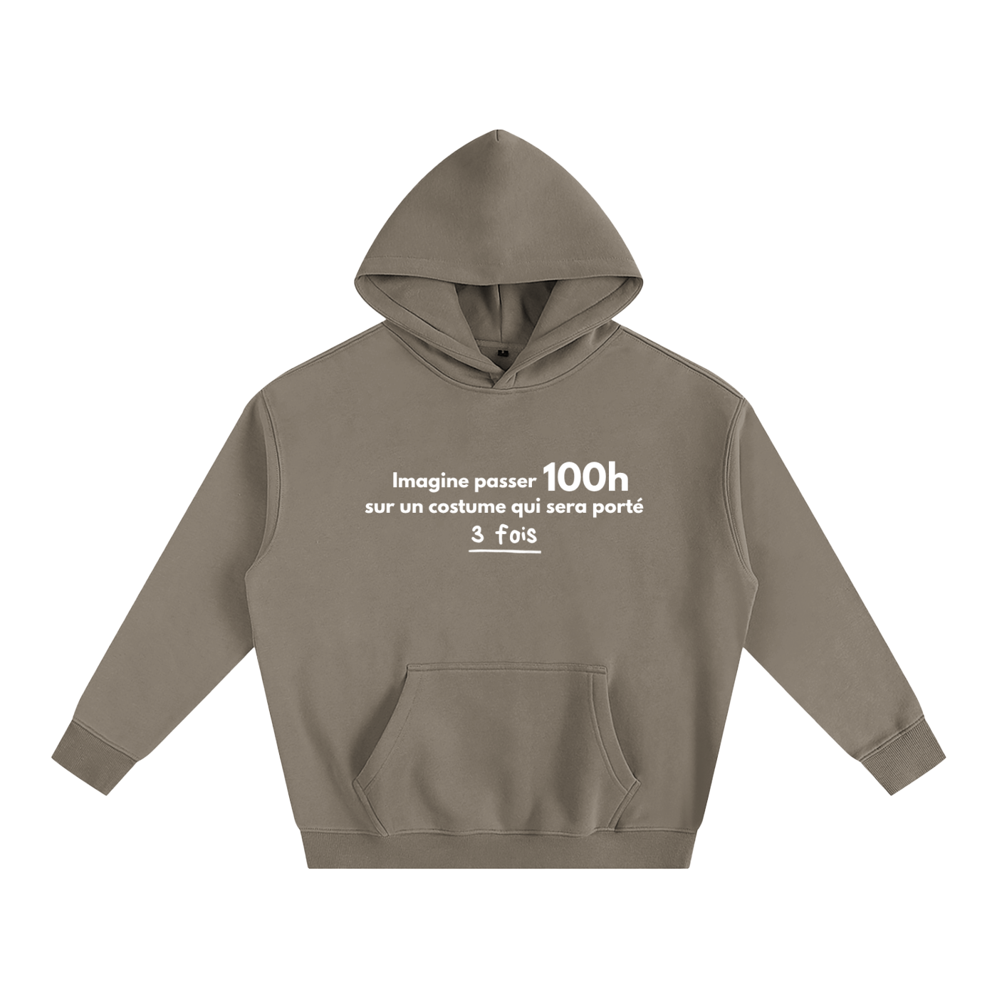 Imagine passer 100h sur un costume qui sera porté 3 fois