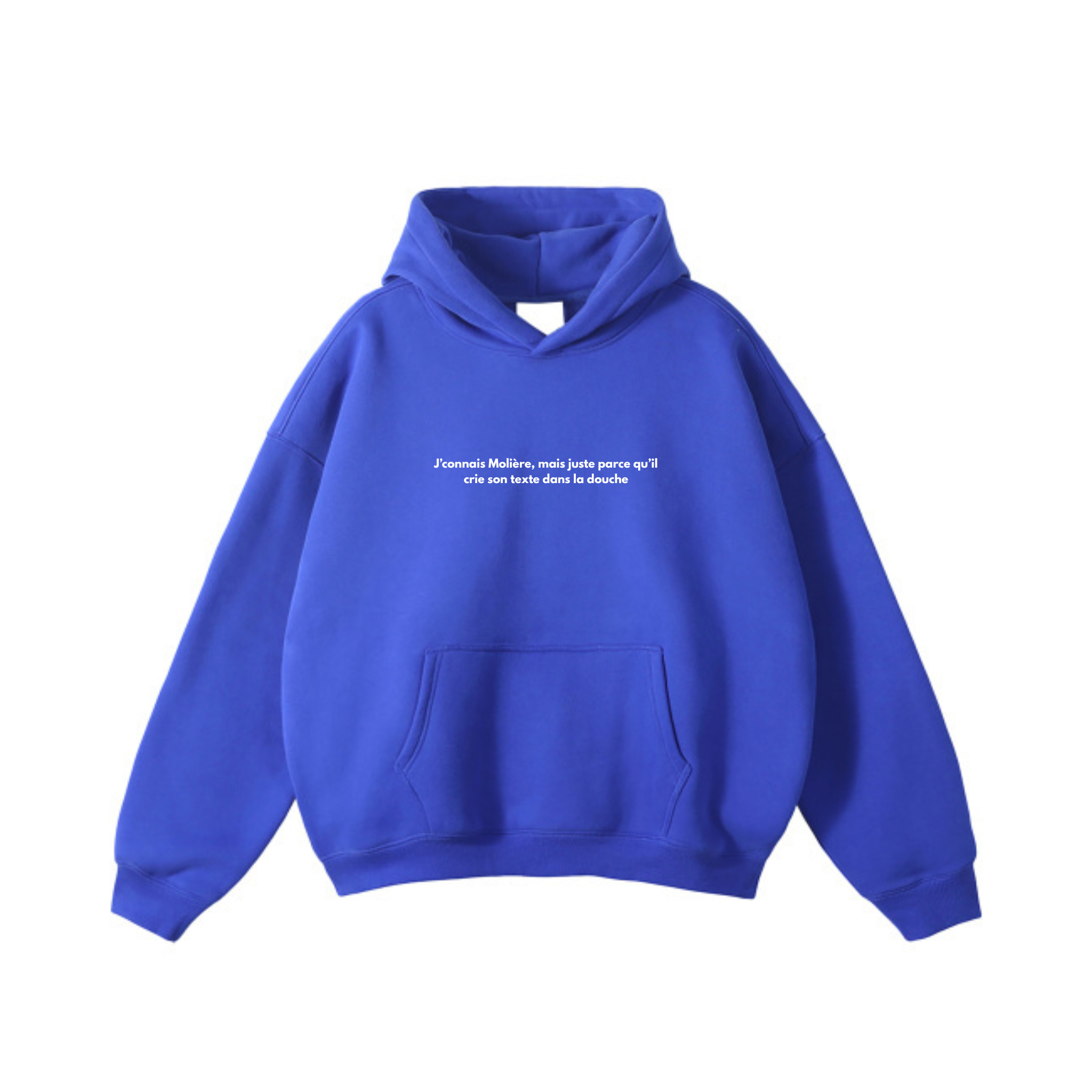 J’connais Molière, mais juste parce qu’il crie son texte dans la douche