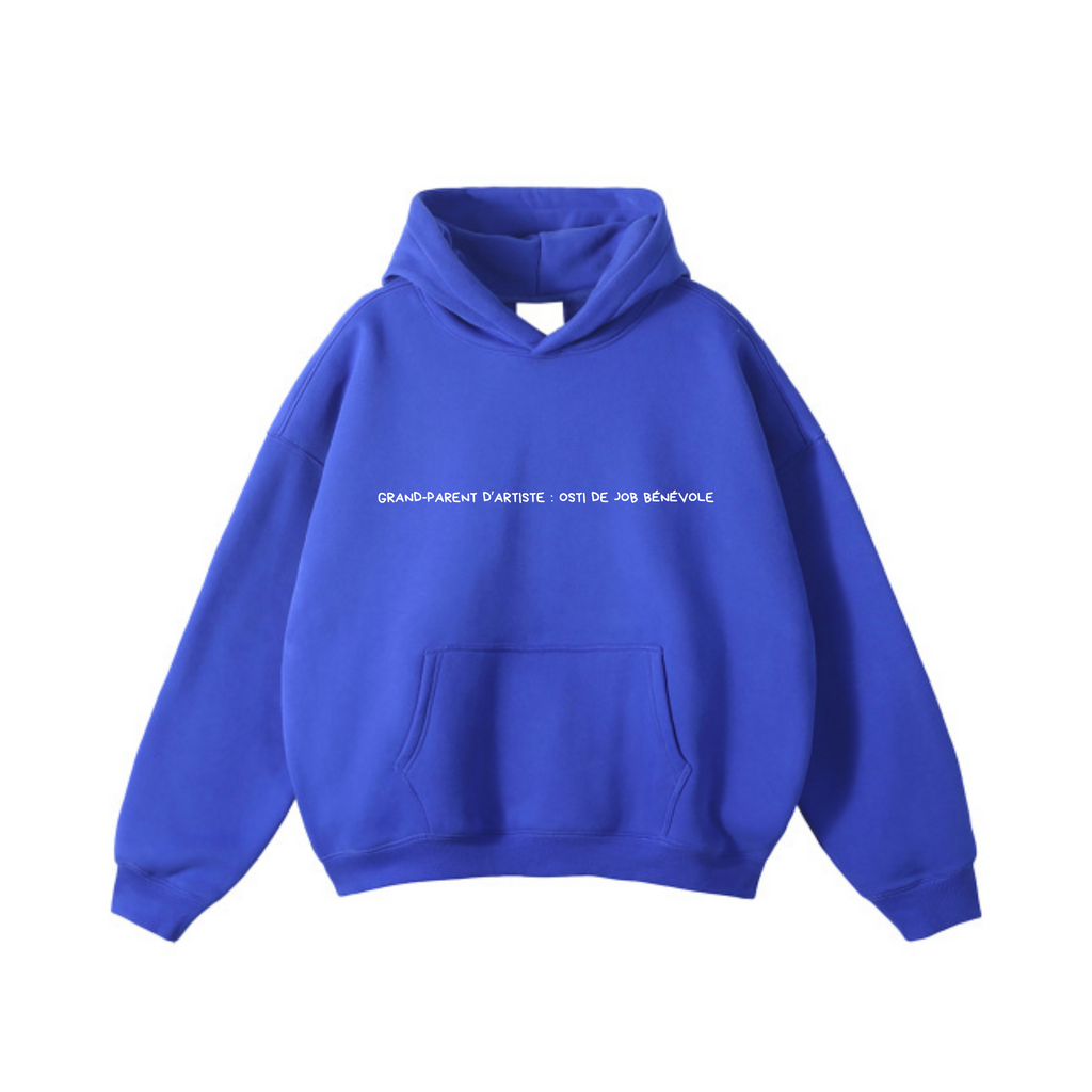 Grand-parent d’artiste : osti de job bénévole