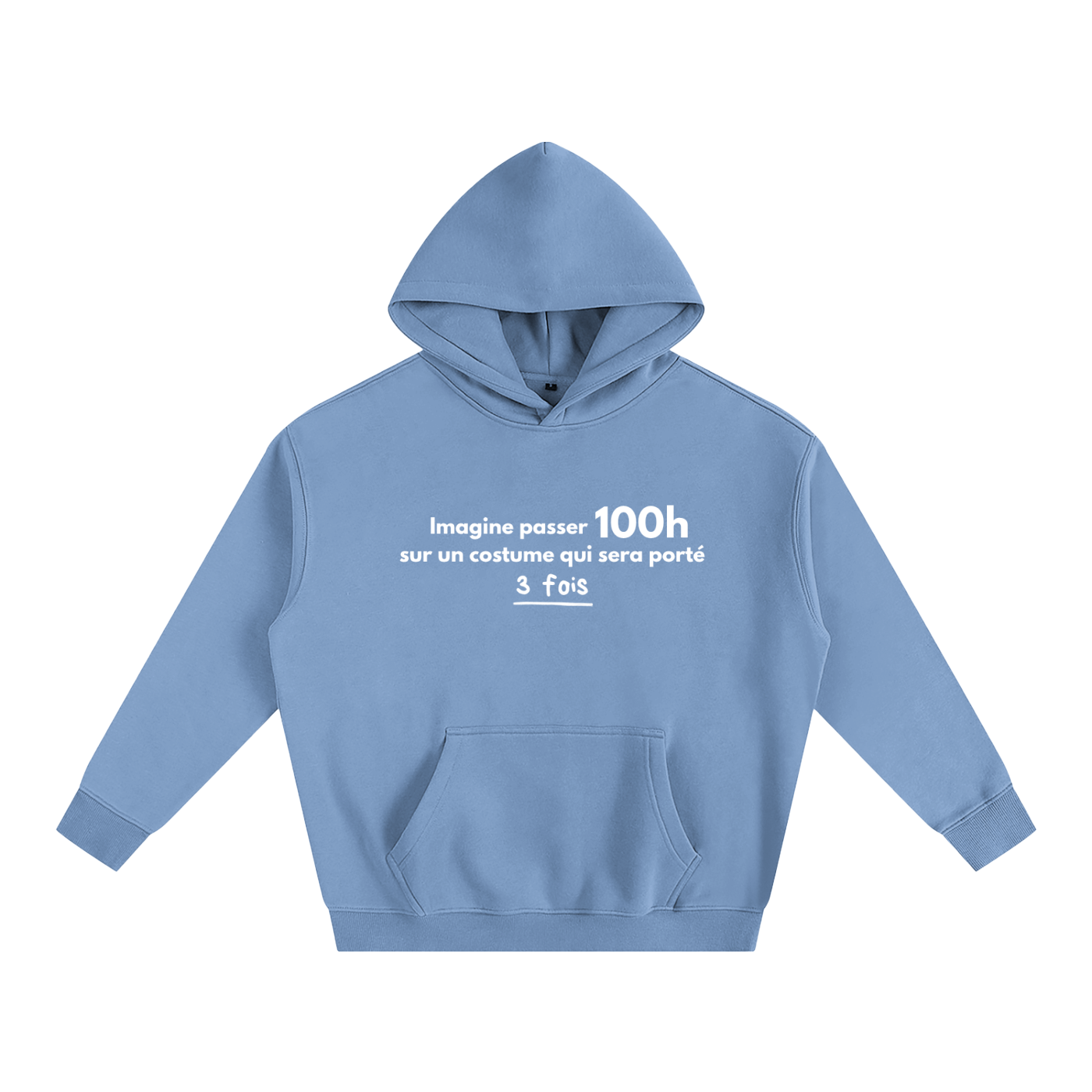 Imagine passer 100h sur un costume qui sera porté 3 fois