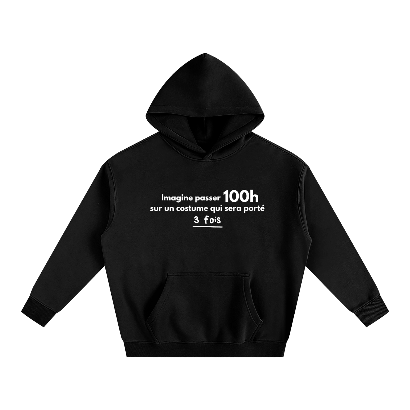 Imagine passer 100h sur un costume qui sera porté 3 fois