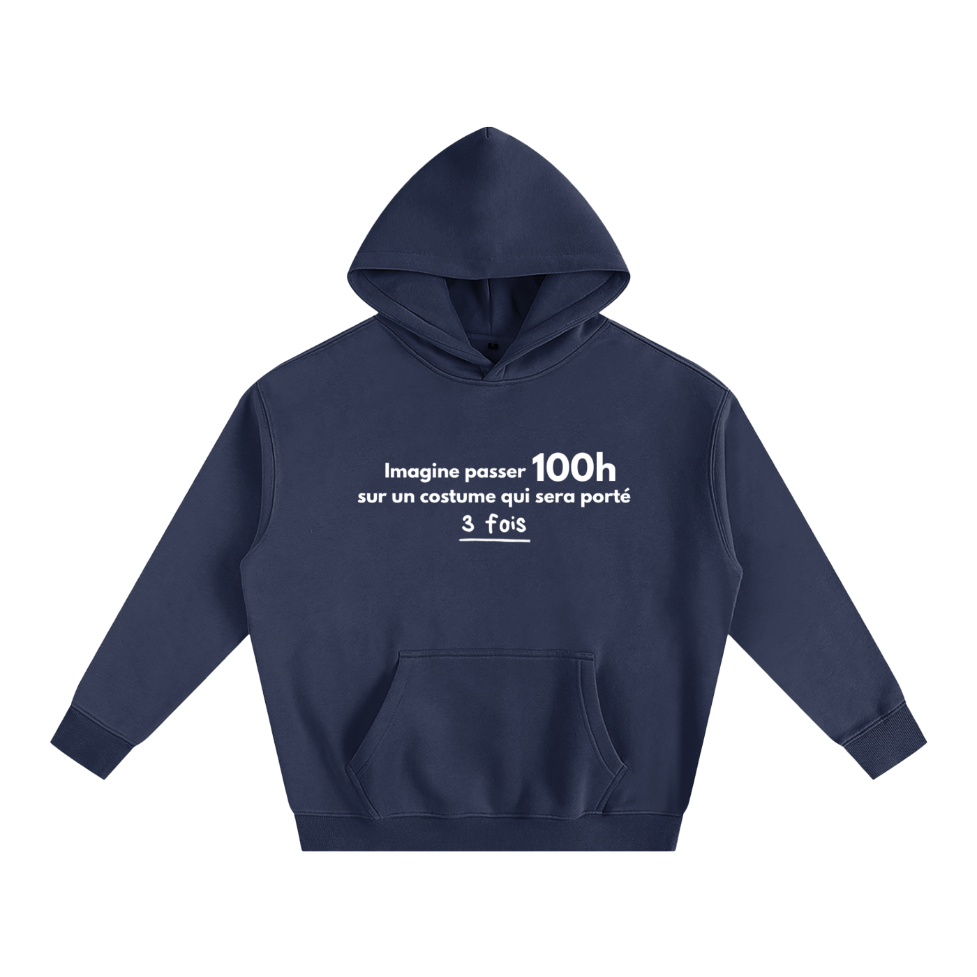 Imagine passer 100h sur un costume qui sera porté 3 fois