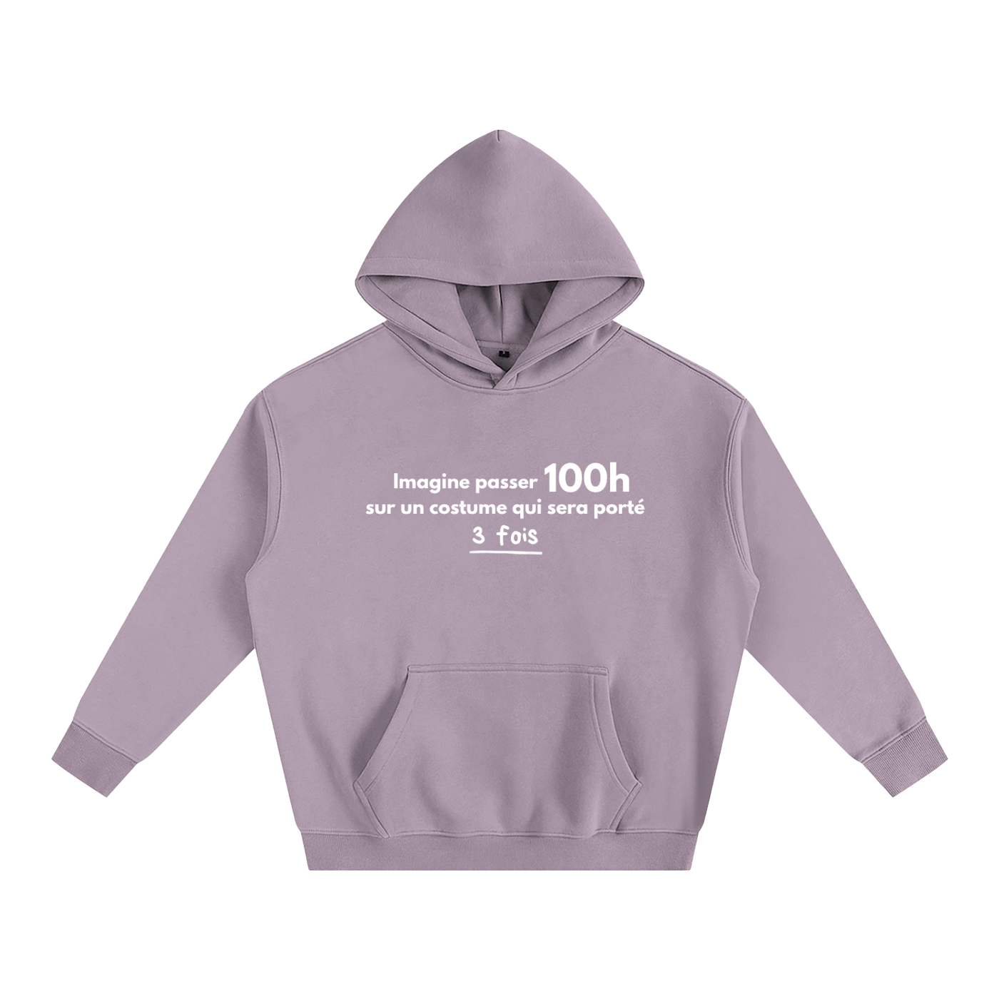 Imagine passer 100h sur un costume qui sera porté 3 fois
