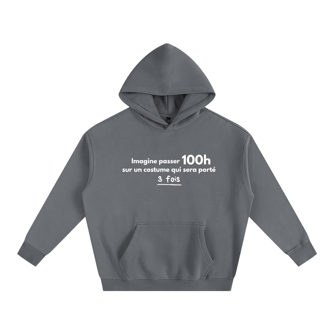 Imagine passer 100h sur un costume qui sera porté 3 fois