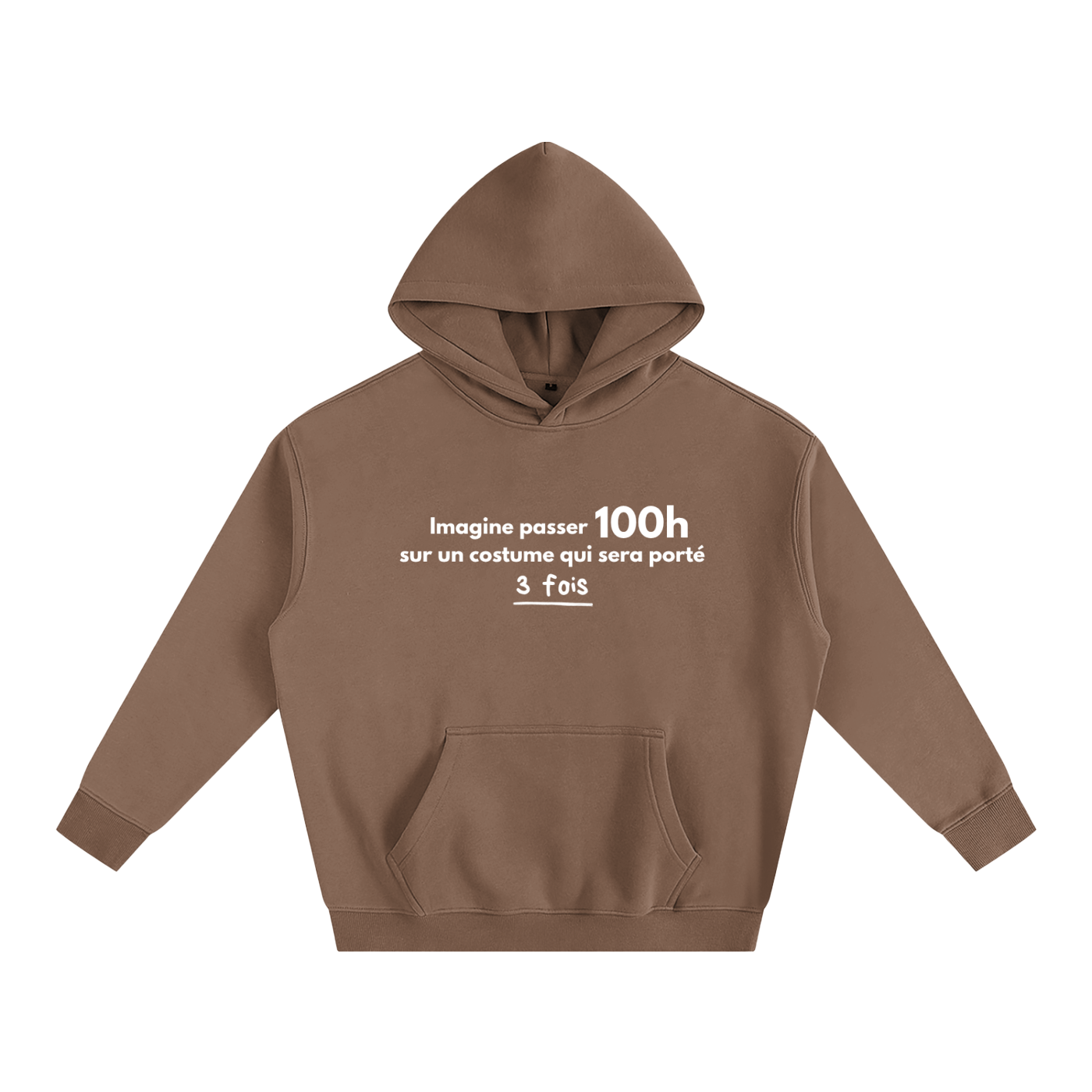 Imagine passer 100h sur un costume qui sera porté 3 fois